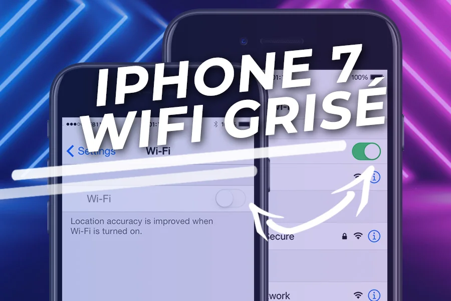 Vidéo : Réparation d'un problème de Wifi grisé sur iPhone 7