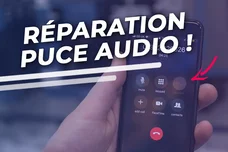 Réparation iPhone 7 avec un problème audio