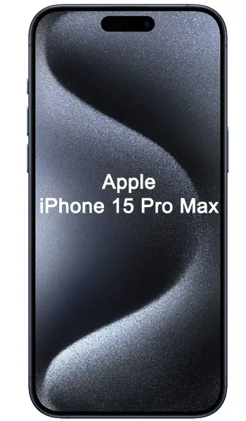 fiche technique iPhone 15 Pro Max