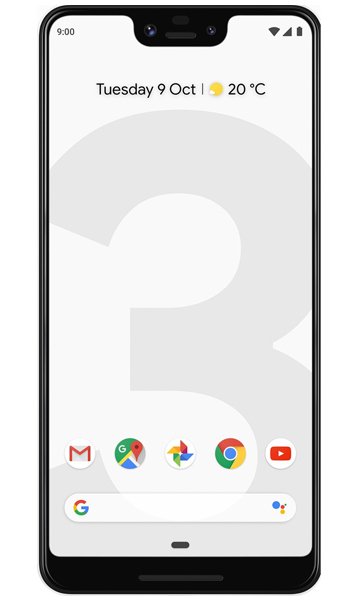 fiche technique Google Pixel 3 XL