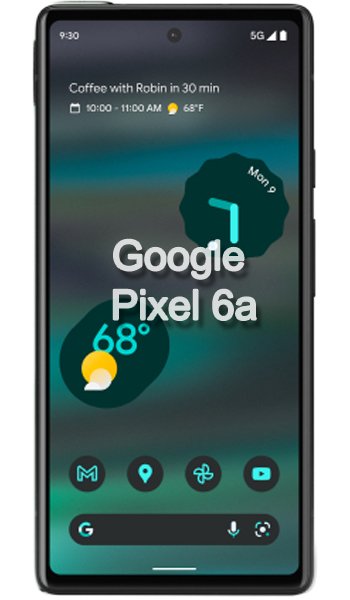 fiche technique Google Pixel 6a