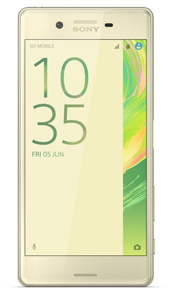 fiche technique Sony Xperia X